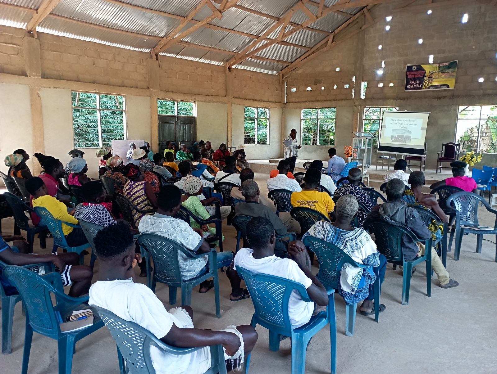 Presentation on lessons learnt from a community visit to Tarkwa